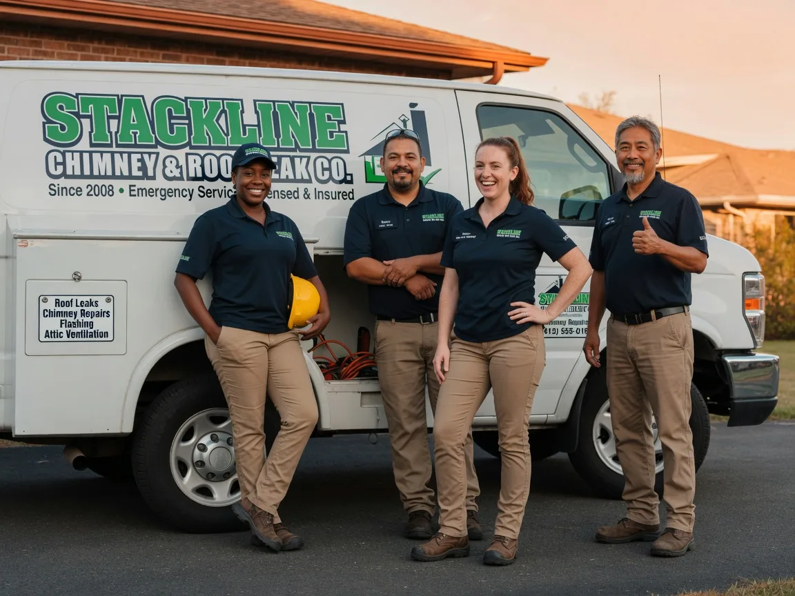 Chimney flashing repair company in Venedocia, OH